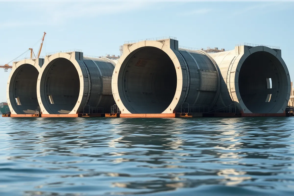 침매터널(Immersion Tunnel) 침매터널(Immersion Tunnel) 공법이란?