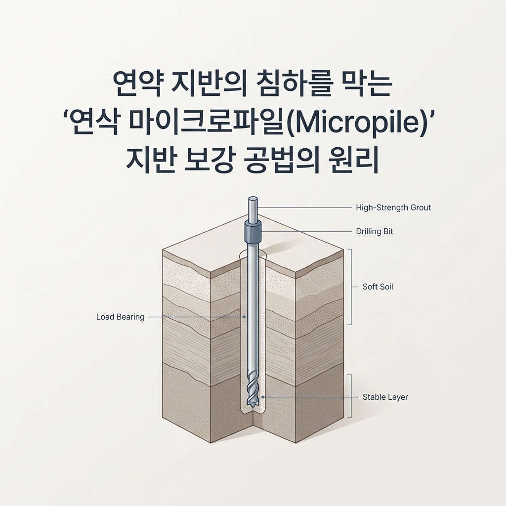 연삭 마이크로파일