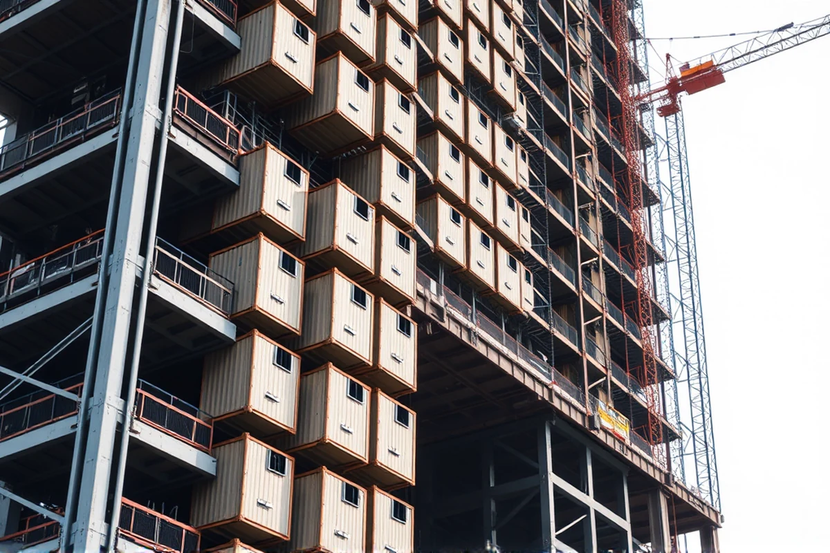 모듈러 건축(Prefabricated Construction)의 고층화 시 발생하는 접합부 응력 제어 기술 1 모듈러 건축(Prefabricated 모듈러 건축(Prefabricated Construction) 고층화의 구조적 난제